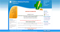 Desktop Screenshot of gullanemedicalpractice.co.uk