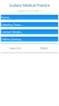 Mobile Screenshot of gullanemedicalpractice.co.uk